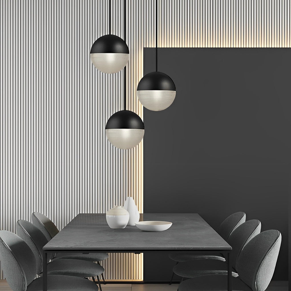 Glass Ball Globe LED Nordic Hanging Pendant