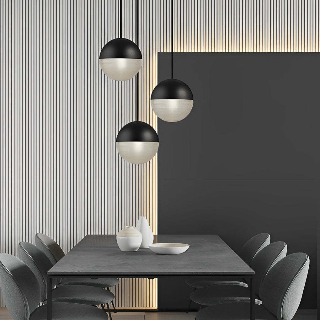 Glass Ball Globe LED Nordic Hanging Pendant