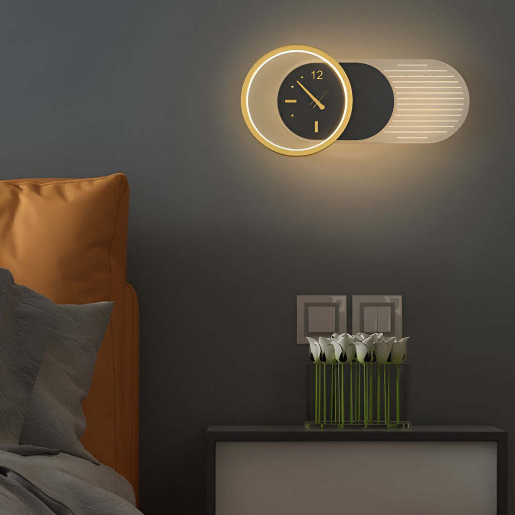Mute Clock Nordic LED Wall Sconce