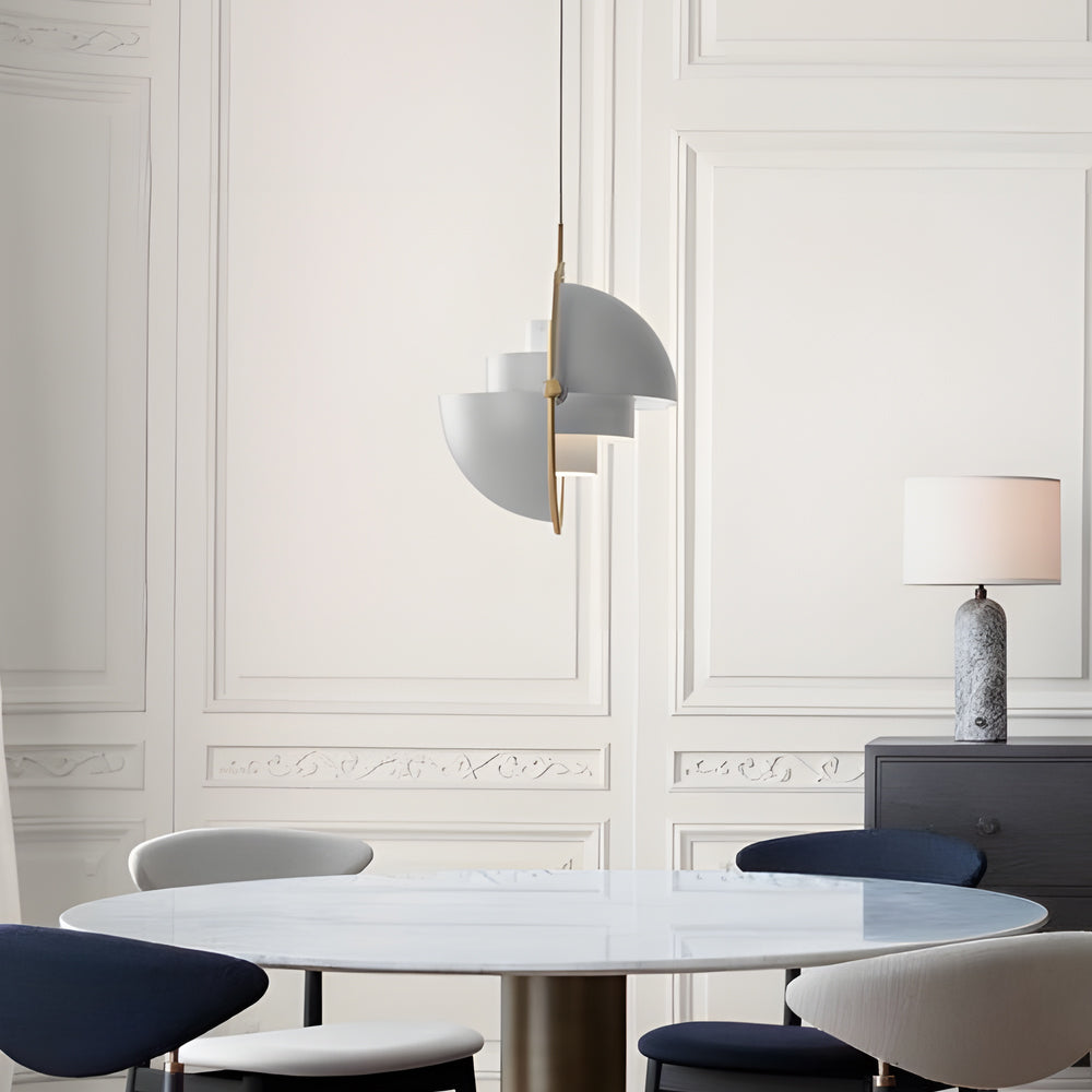 Rotating Shade Iron Nordic Chandelier