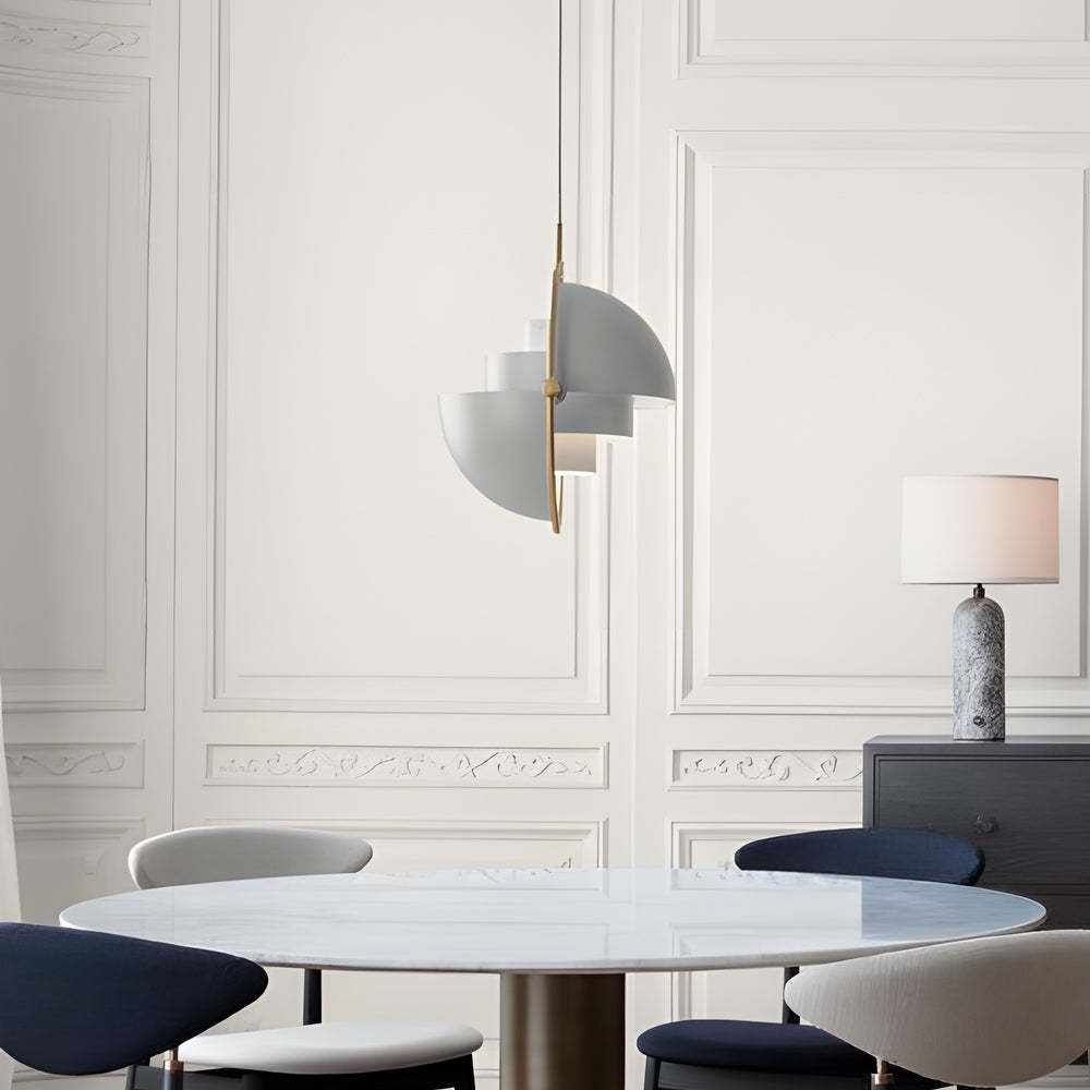 Rotating Shade Iron Nordic Chandelier
