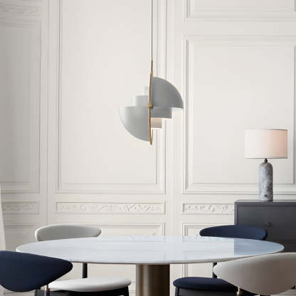 Rotating Shade Iron Nordic Chandelier