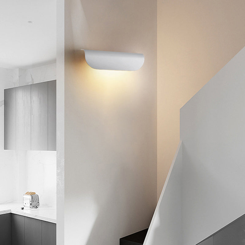 Aluminum Rectangular Creative LED Minimalist Modern Wall Light Fixture-Lighom