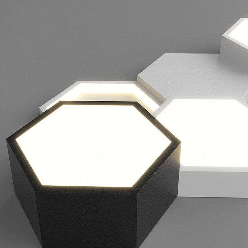 Geometric Minimalist Dimmable LED Modern Dining Chandelier