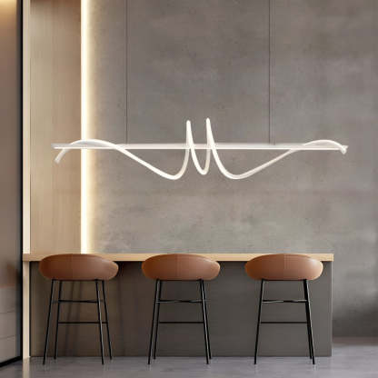 Strip LED Dimmable Nordic Kitchen Pendant