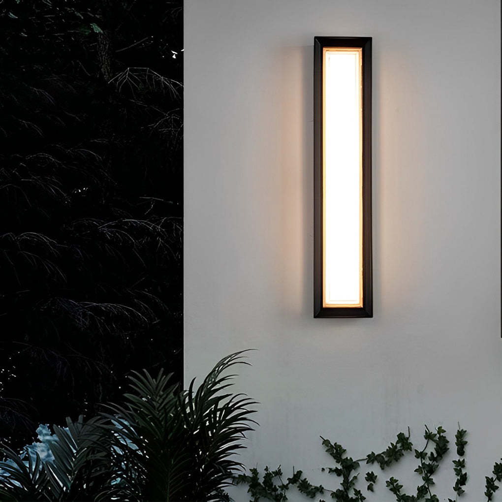 Minimalist Waterproof Creative Aluminum Modern Outdoor Wall Light-Lighom