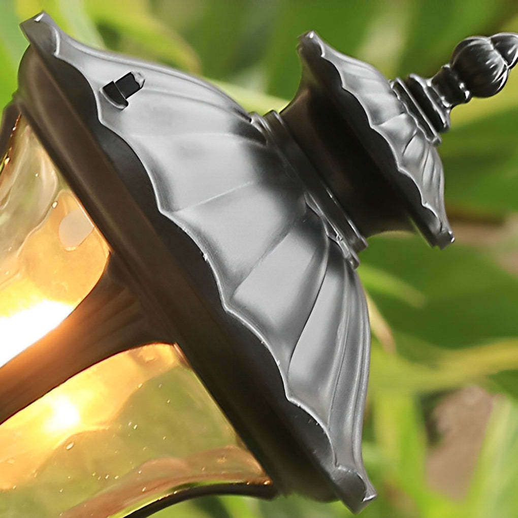 Vintage Classic Waterproof LED Black European-style Outdoor Lawn Lights-Lighom