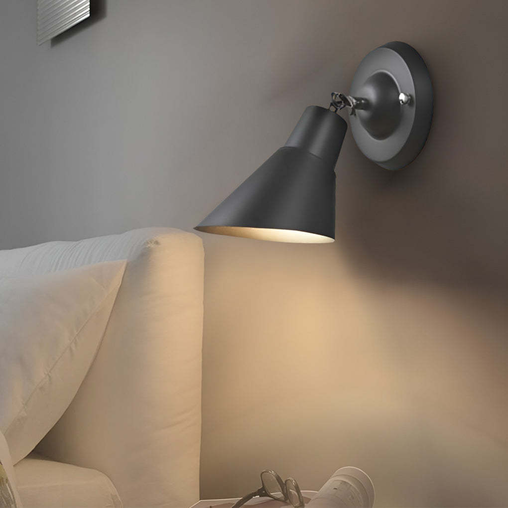 Adjustable Modern Wall Sconce Lighting Plug in Wall Lamp Wall Light Fixture-Lighom