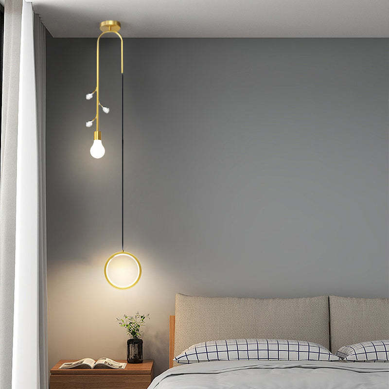 Crystal Branch Dimmable Modern Pendant
