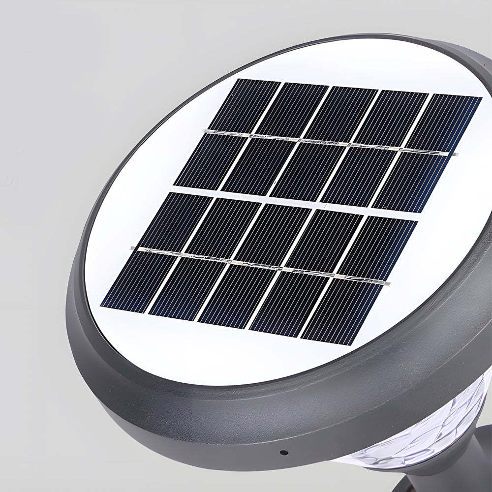 Black 27.6-Inch H Solar LED Path Lights with Stake-Lighom