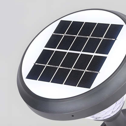 Black 27.6-Inch H Solar LED Path Lights with Stake-Lighom