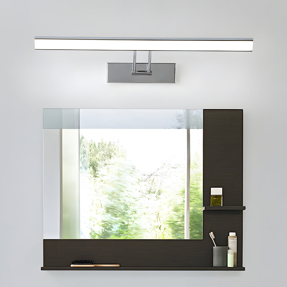 240�� Adjustable Linear LED Vanity Light with Modern Minimalist Design-Lighom