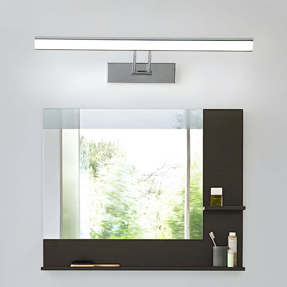 240�� Adjustable Linear LED Vanity Light with Modern Minimalist Design-Lighom