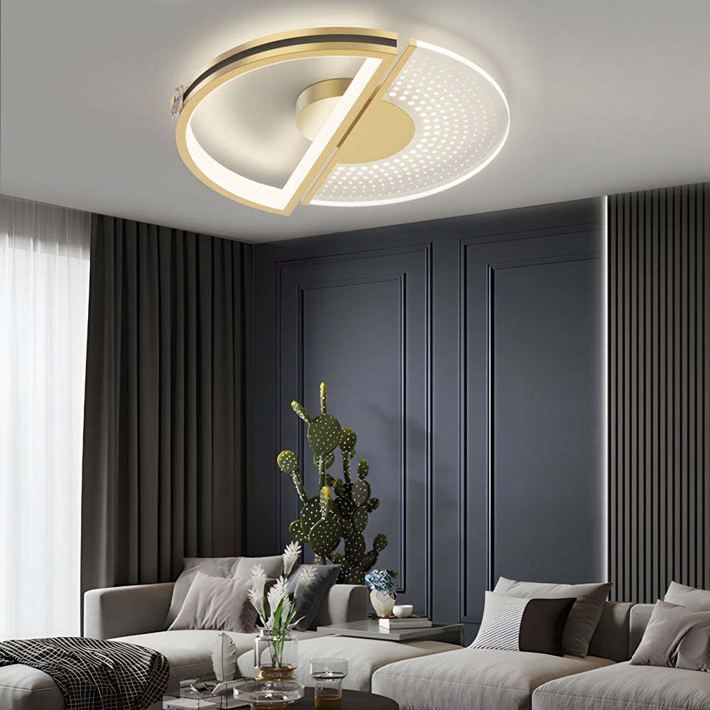 Round LED Modern Ceiling Light