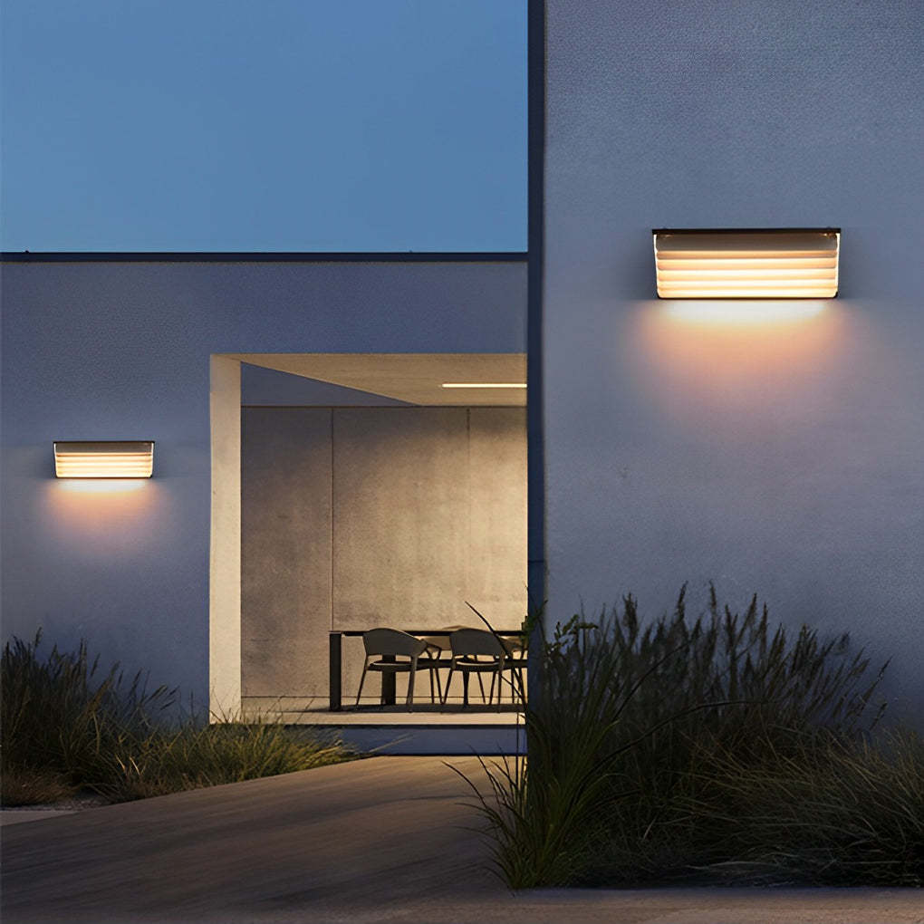 Creative Waterproof LED Modern Outdoor Wall Lamp Wall Sconce Lighting-Lighom