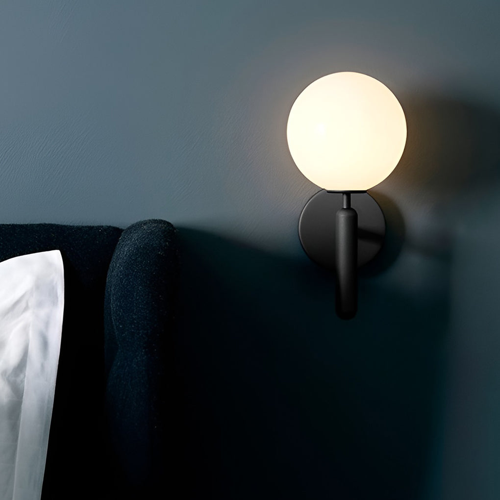 Glass Ball Shaped 5W LED Nordic Wall Lamp Wall Sconce Lighting-Lighom