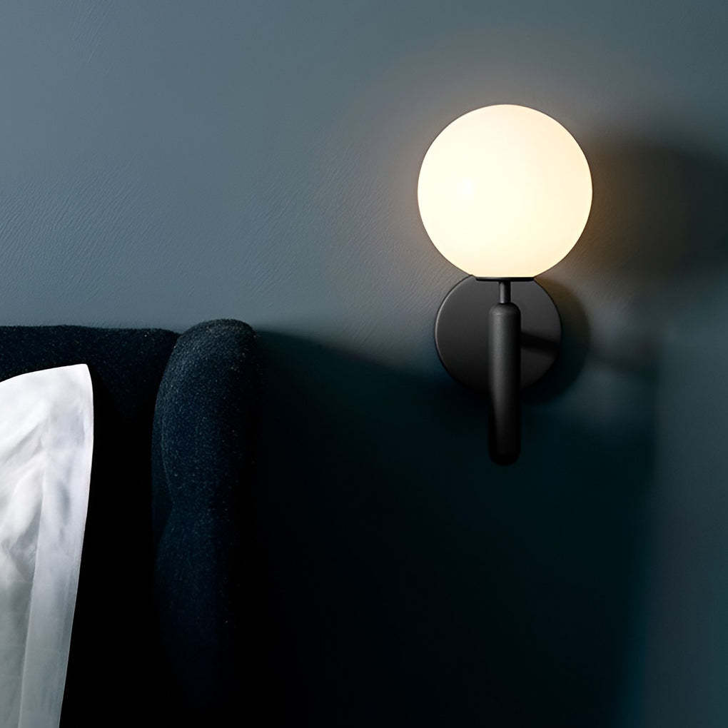 Glass Ball Shaped 5W LED Nordic Wall Lamp Wall Sconce Lighting-Lighom