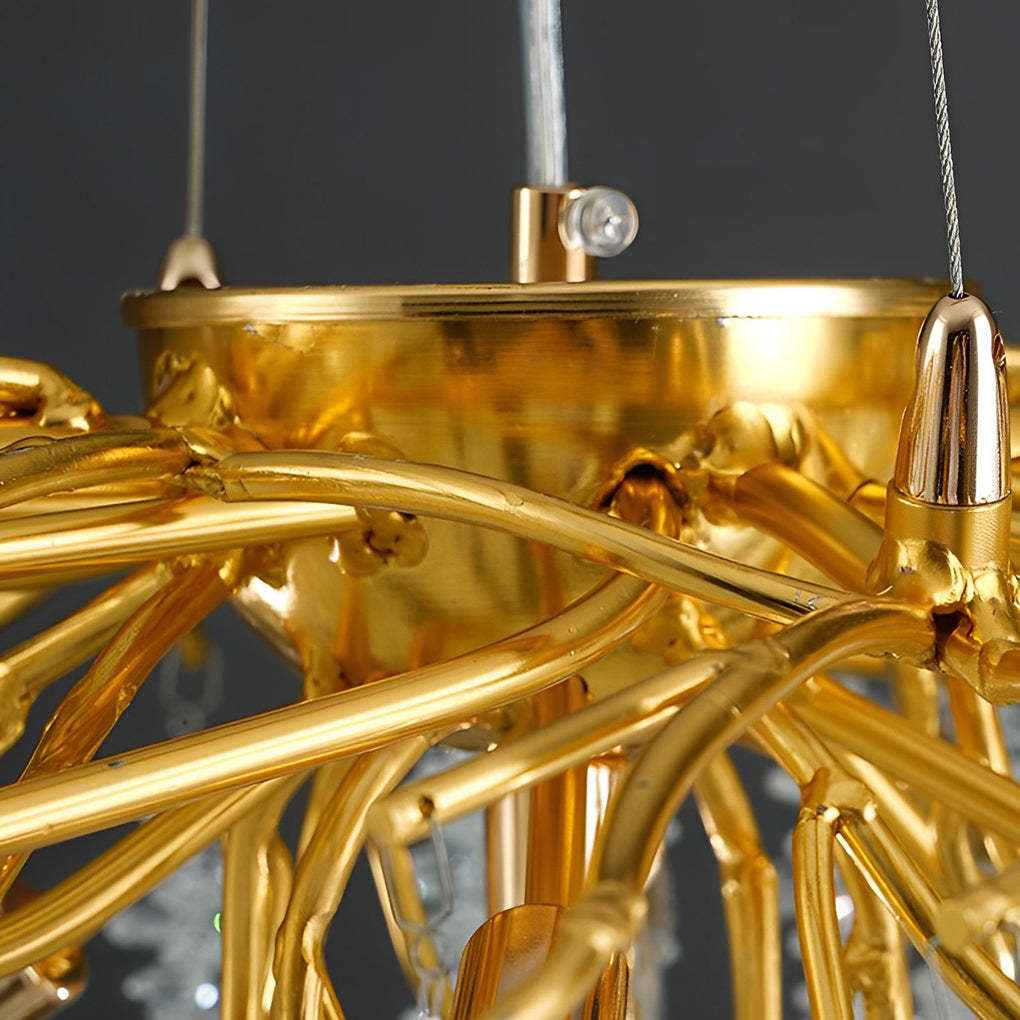 Branch Crystal Dimmable Modern Chandelier