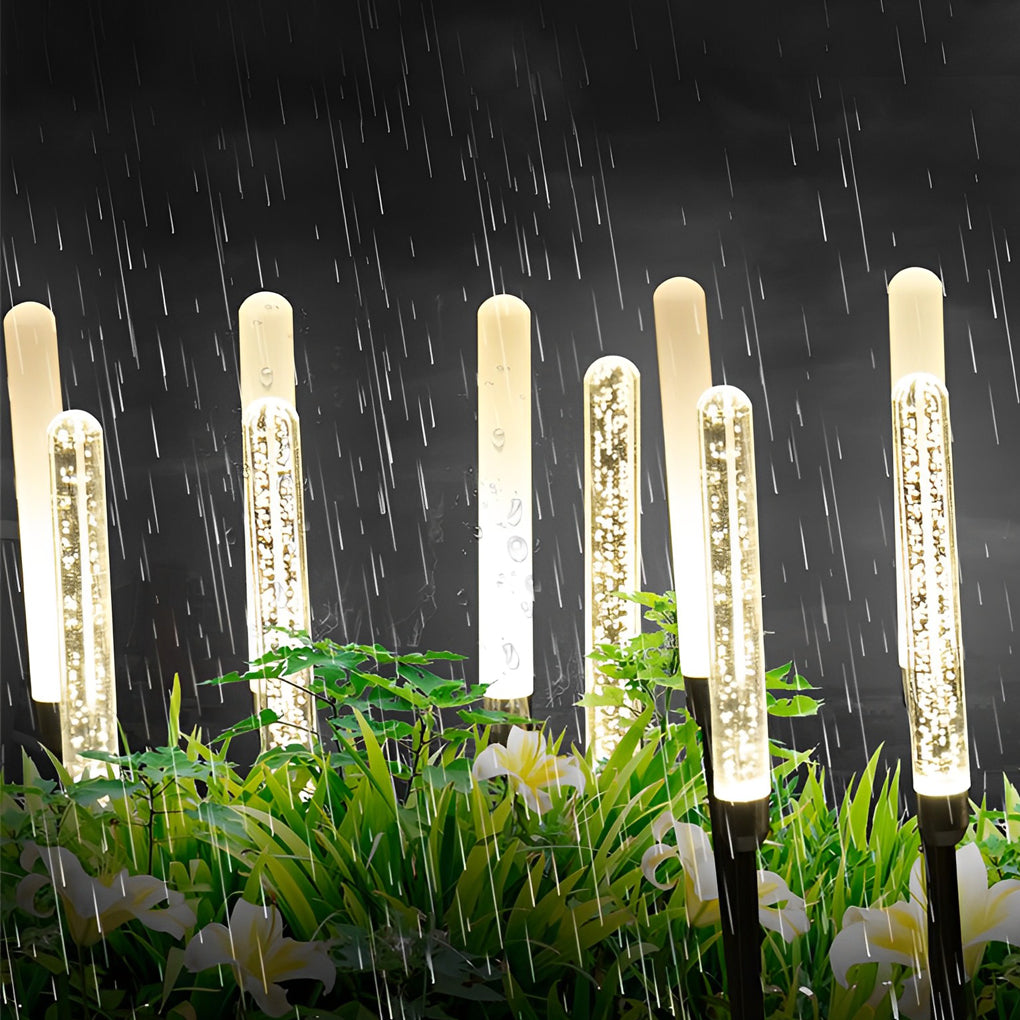 5Pcs Waterproof Acrylic Crystal Bubble Reed LED Lawn Lights Garden Lights-Lighom
