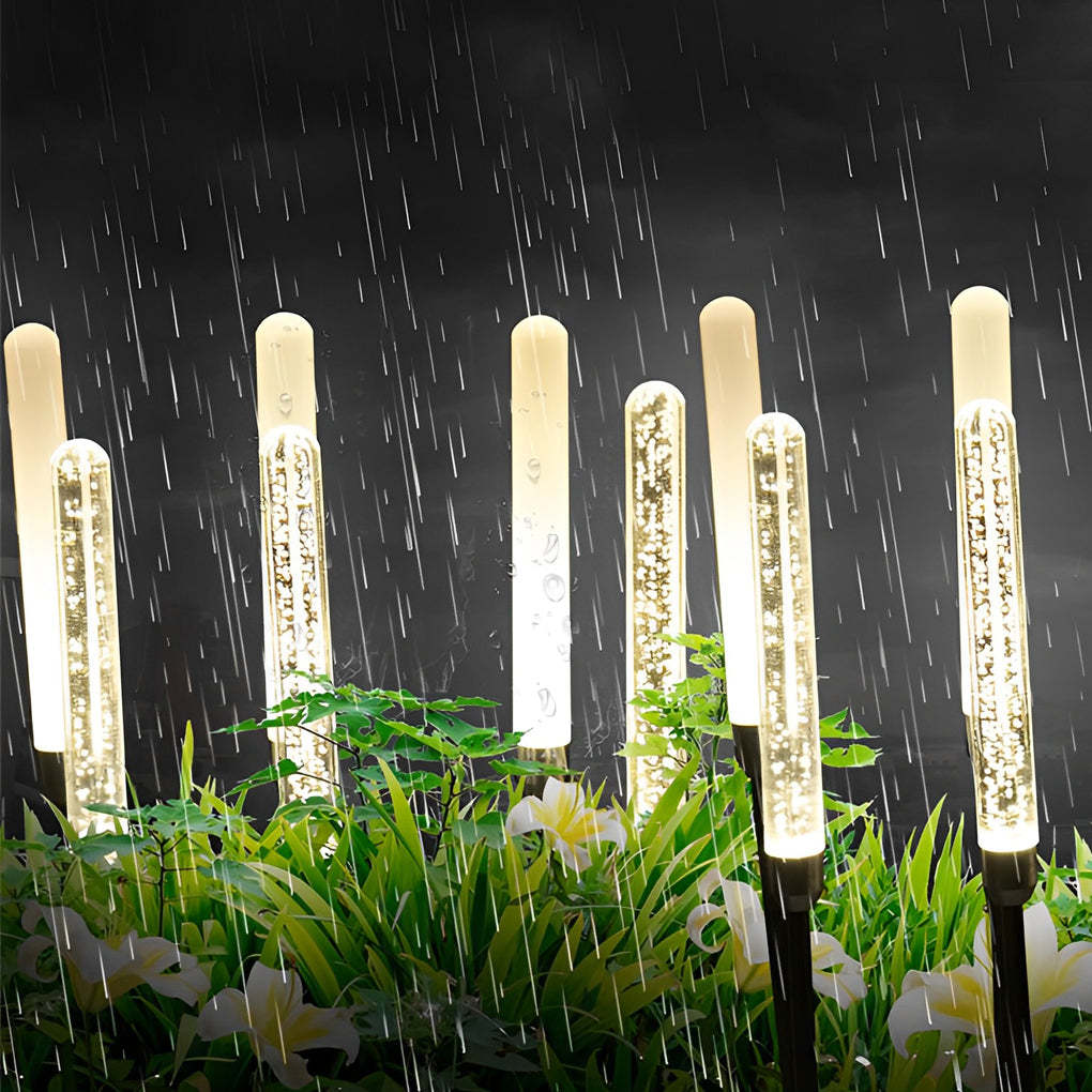 5Pcs Waterproof Acrylic Crystal Bubble Reed LED Lawn Lights Garden Lights-Lighom