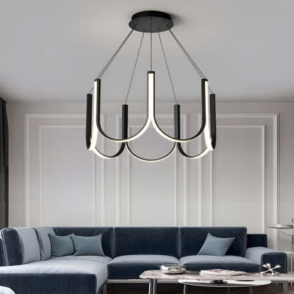 Minimalist Dimmable LED Nordic Pendant Chandelier