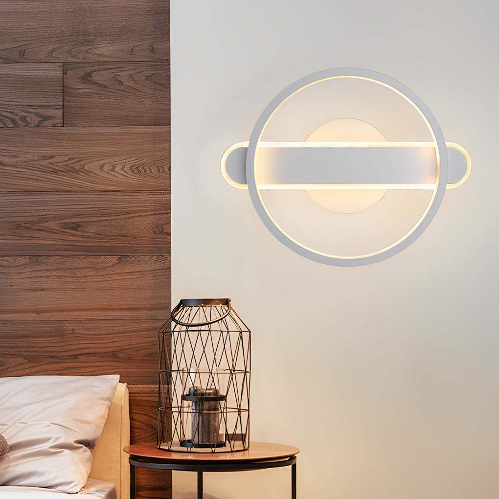 Circular Strip LED Minimalist Wall Light