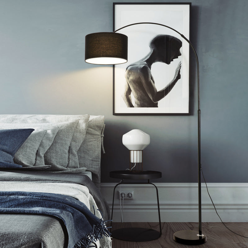 Marble Base Adjustable Arc Floor Lamp