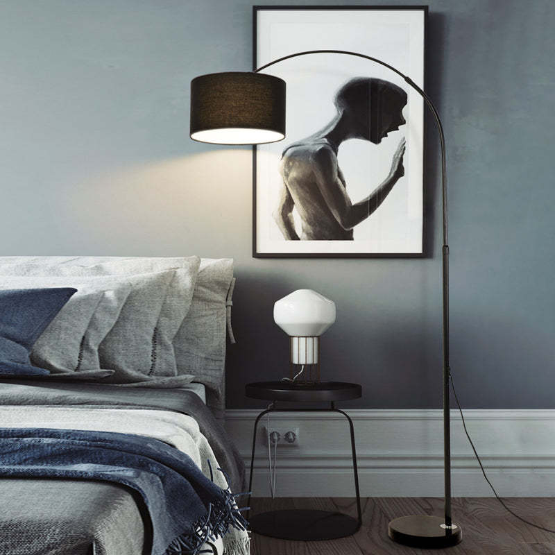 Marble Base Adjustable Arc Floor Lamp