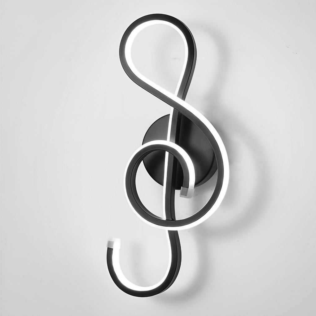 Musical Note LED Modern Wall Sconce