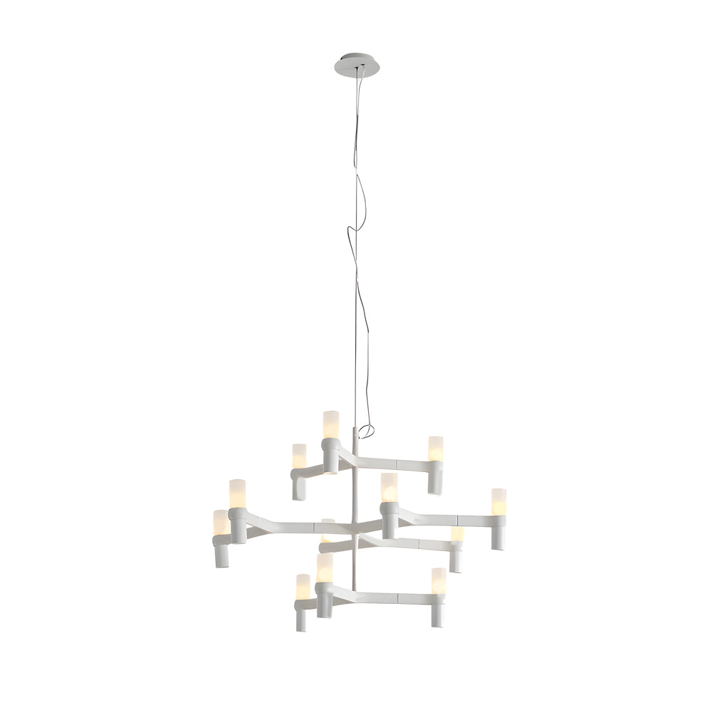 Metal Geometric LED Designer Nordic Chandelier