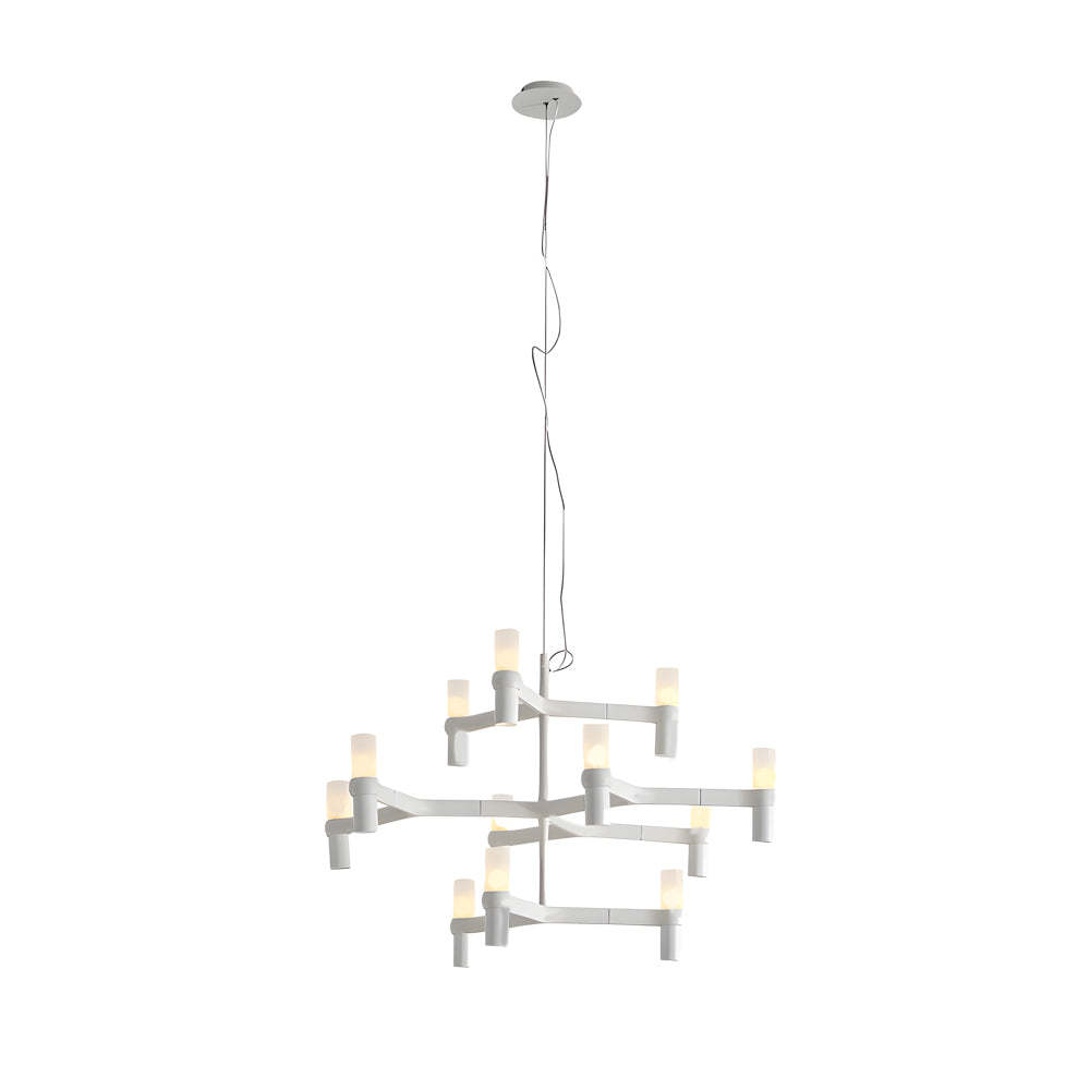 Metal Geometric LED Designer Nordic Chandelier
