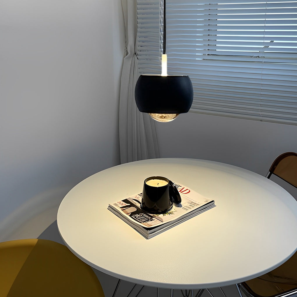 Lighom round up-down metal pendant lighting for kitchen or living room — White