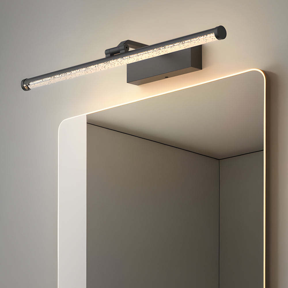 Rotatable Seeded Acrylic LED Dimmable Bathroom Vanity Bar
