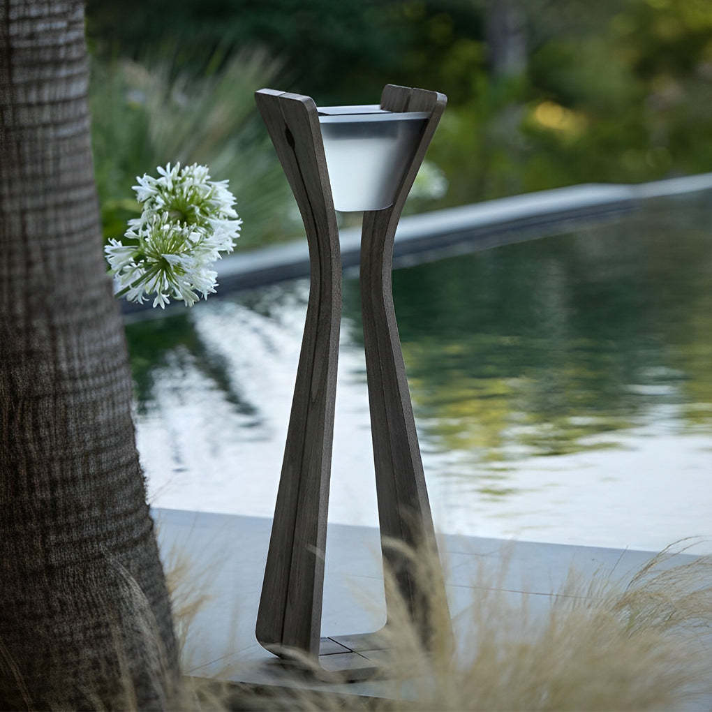 Waterproof Stainless Steel LED Modern Solar Pathway Light