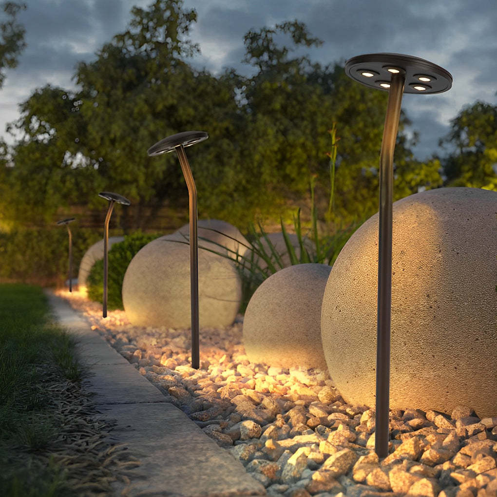 Outdoor Waterproof Mushroom Creative LED Modern Lawn Light Path Lamp-Lighom
