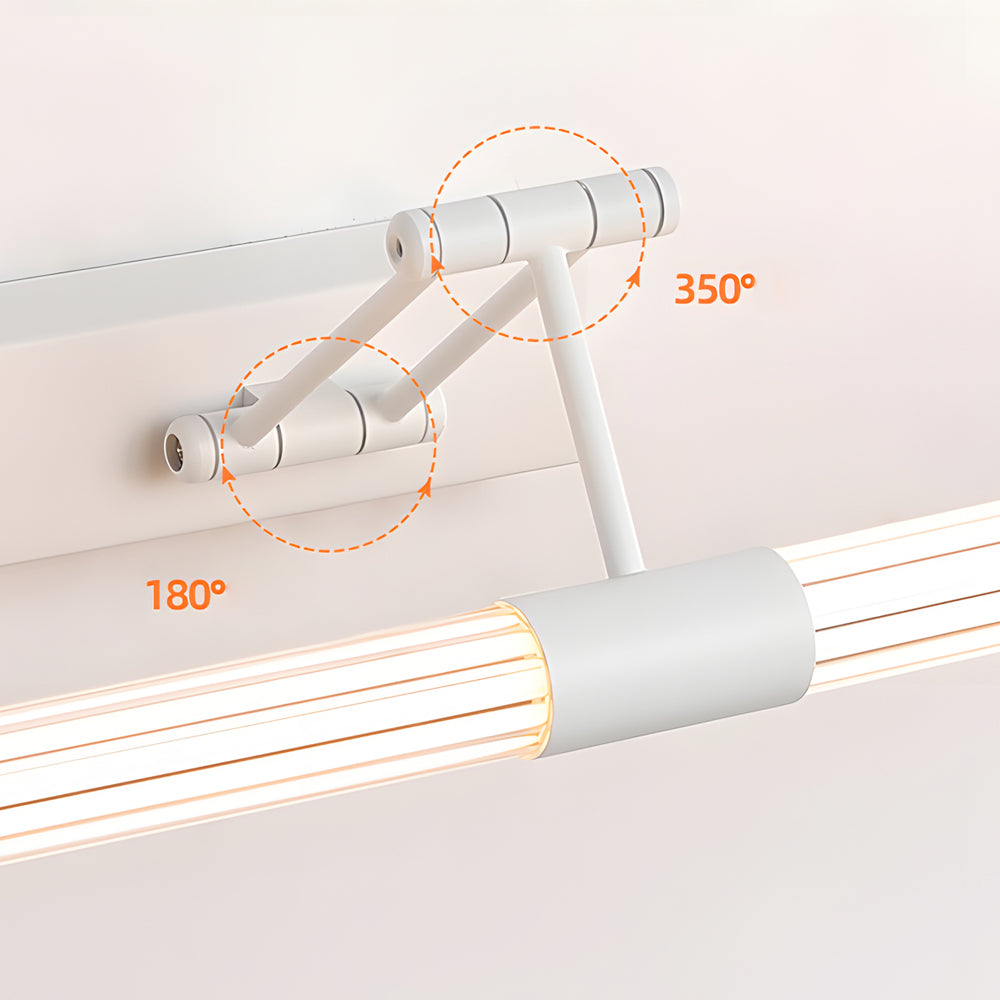 Foldable LED Vanity Light with 360-Degree Dual Arms