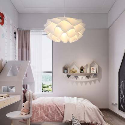 Minimalist Multi-Layer Petal Acrylic Pendant Light