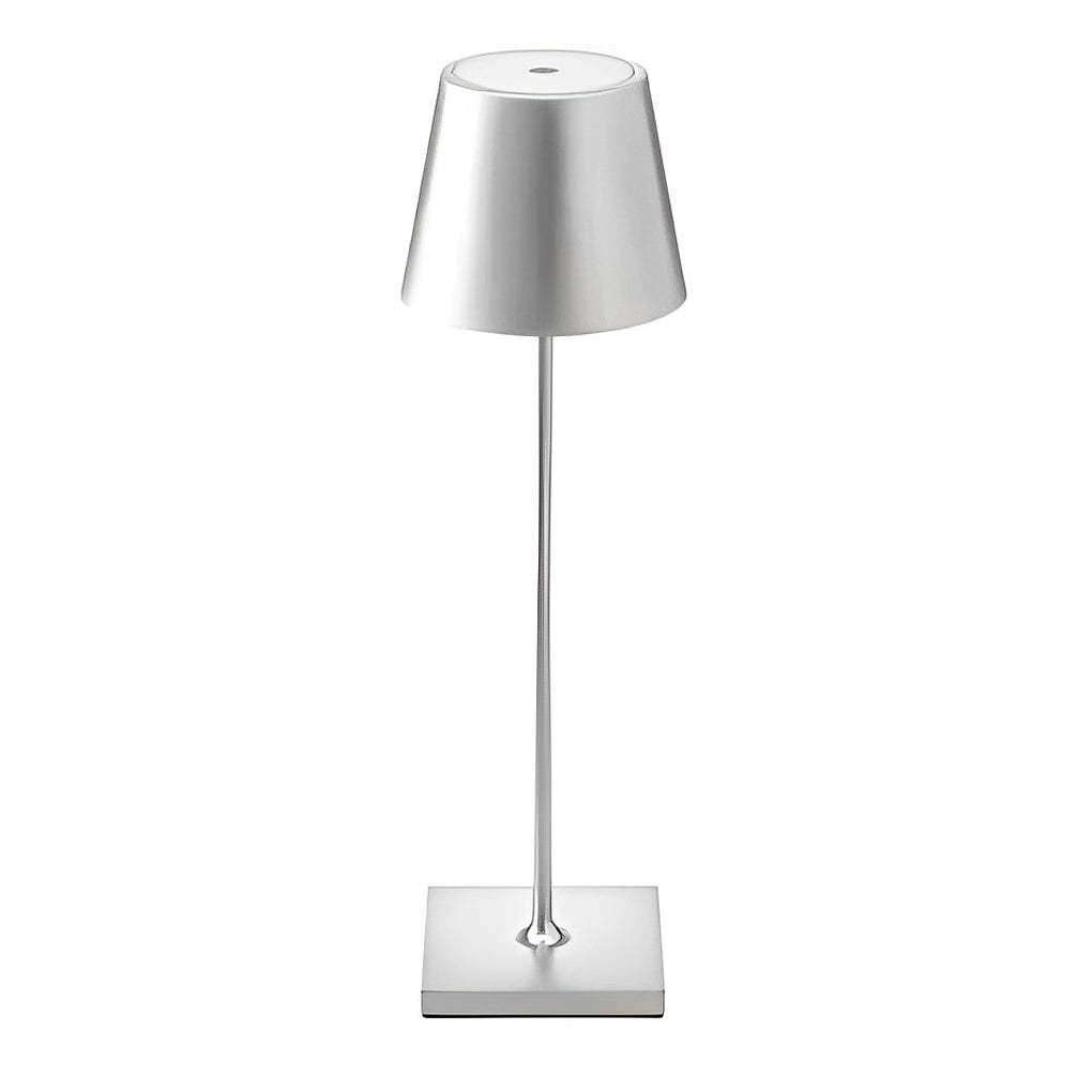 Top Hat Aluminum Rechargeable Portable Touch-Control Table Lamp-Lighom