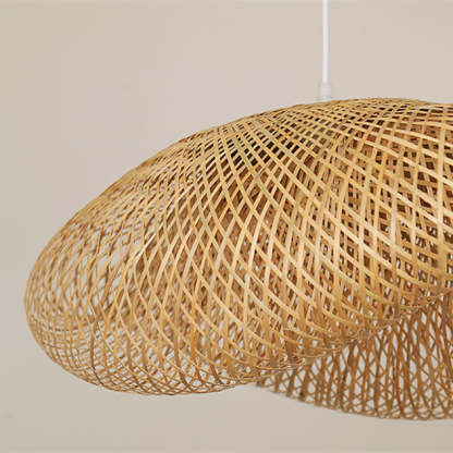 Modern Bamboo Kitchen Island Pendant Light