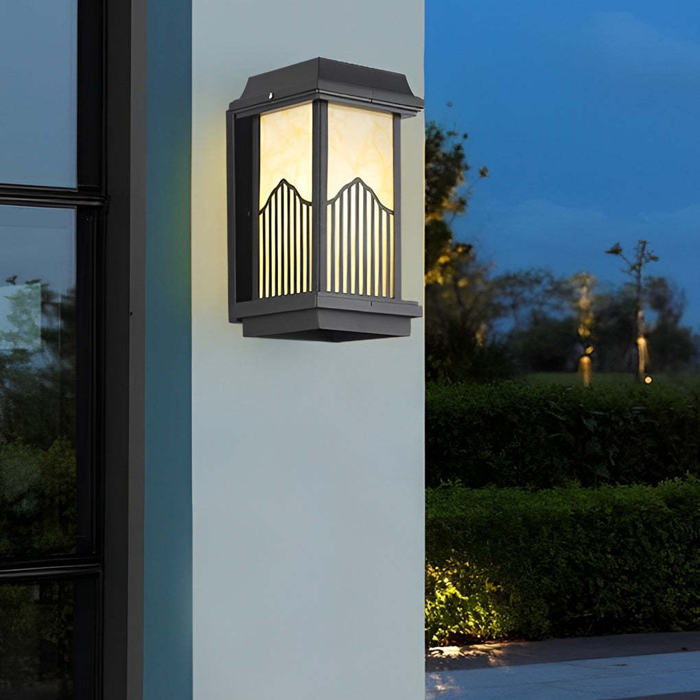 Waterproof Solar Automatic Outdoor Wall Light with Remote