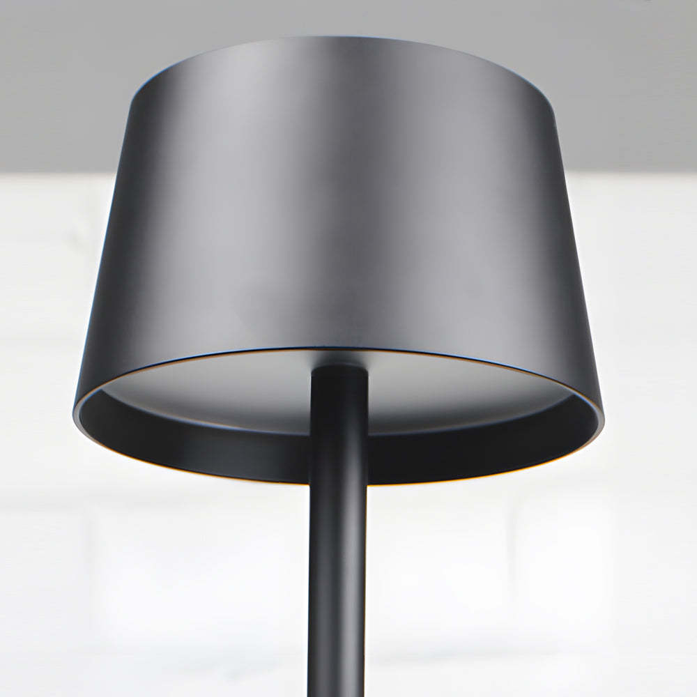 48.8-in Black Touch Dimming LED Rechargeable Floor Lamp-Lighom