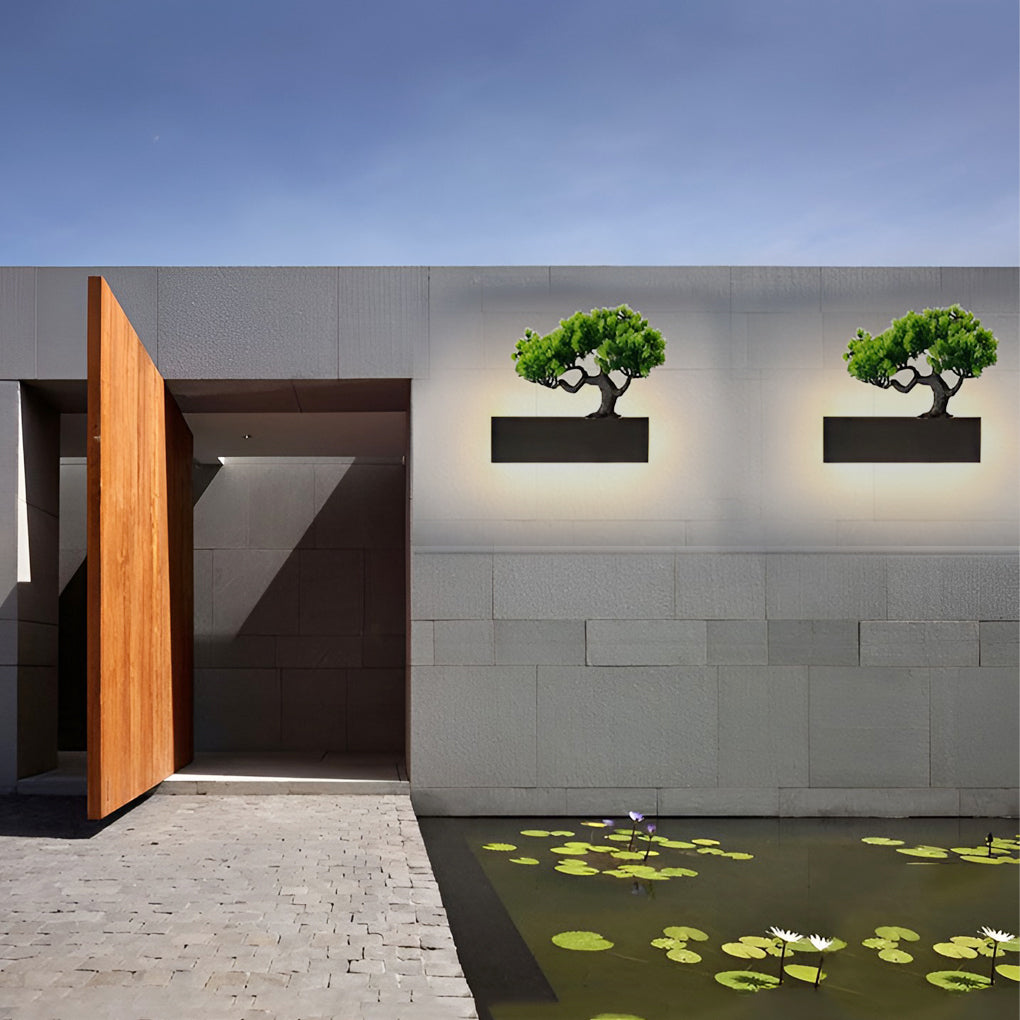Waterproof Strip Landscape Decorative Modern Outdoor Wall Lights Sconces-Lighom
