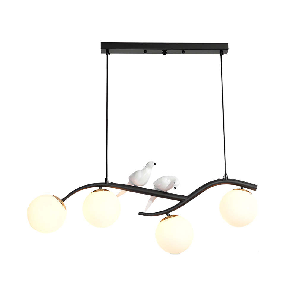 Long Branch Bird Ball Nordic Dining Chandelier
