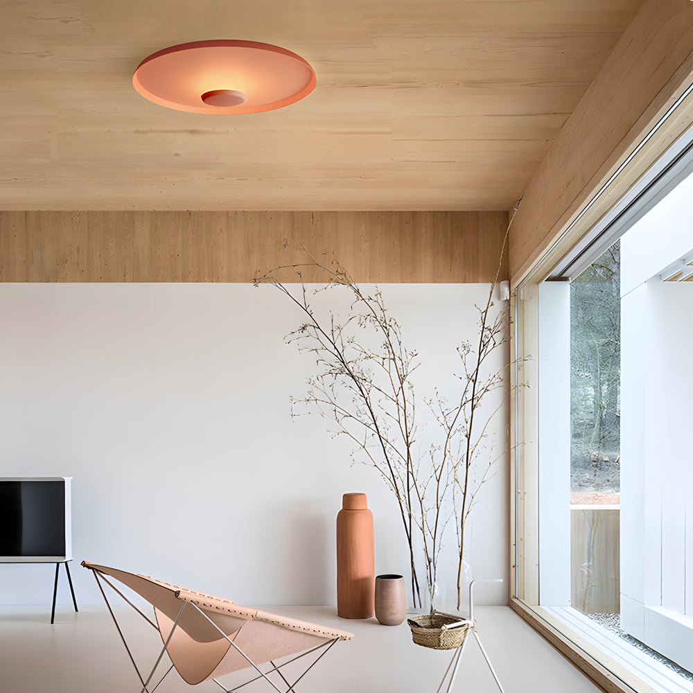 Round Aluminum LED Ceiling Lamp