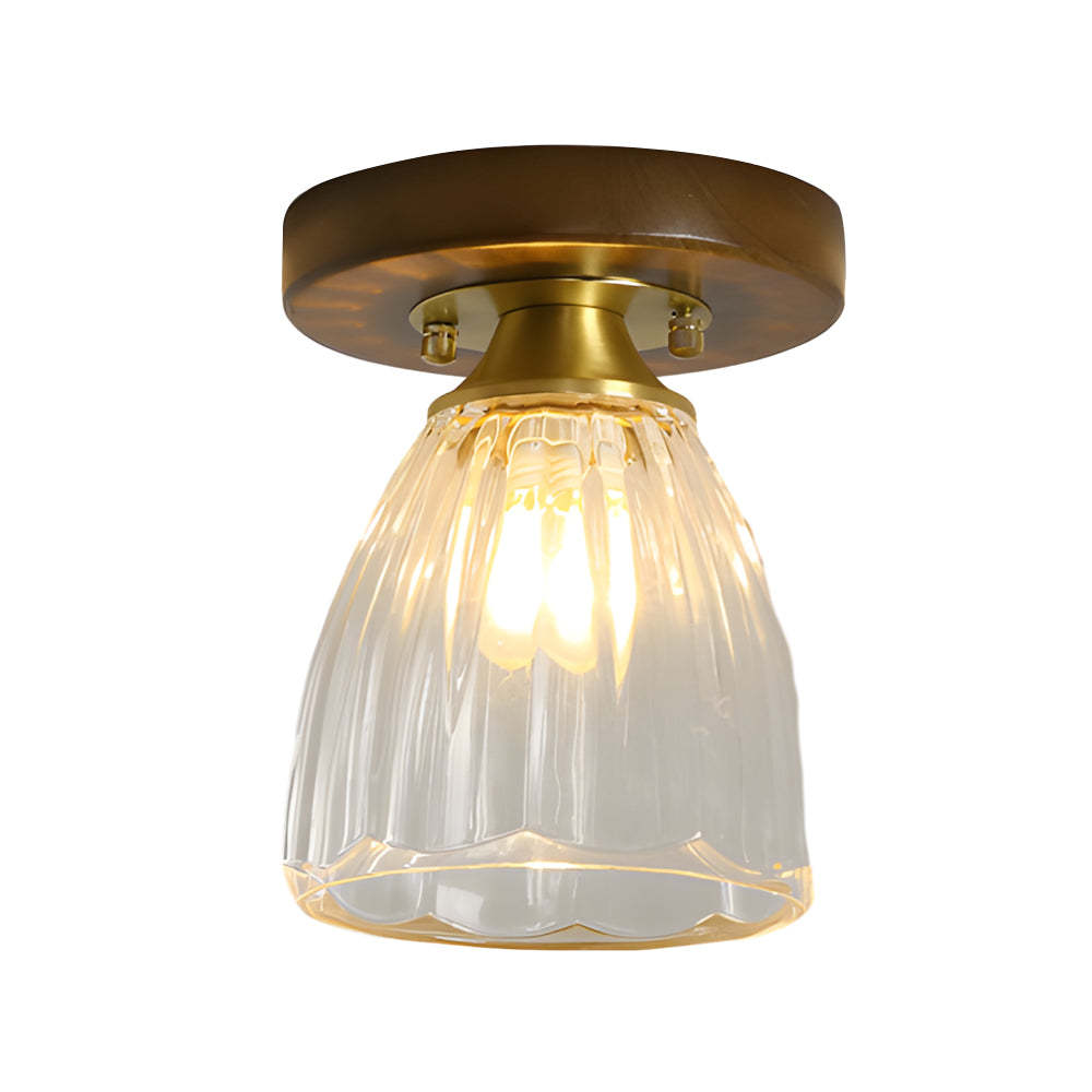 Square Iron Frame American Country Ceiling Light - 01B