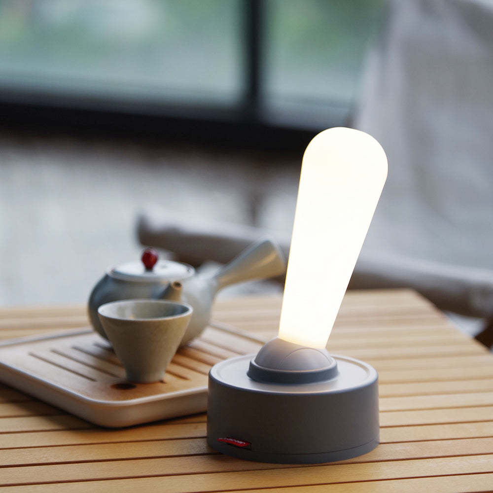 Portable USB Bedside Desk Night Light with Modern Toggle Switch and Warm Glow-Lighom