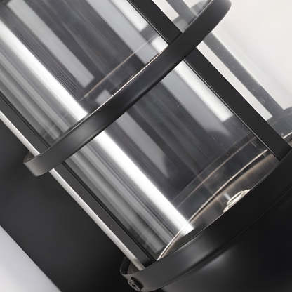 Inspired by Telephone Booth Retro Iron and Glass LED Sconce Light-Lighom