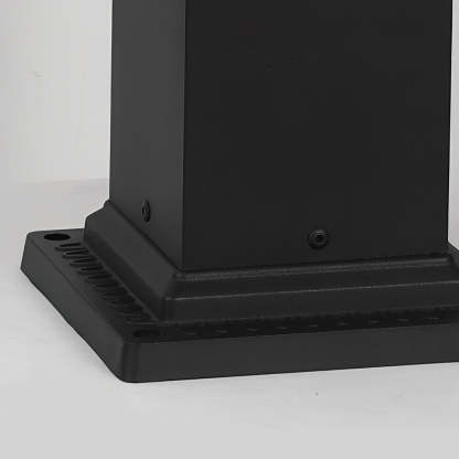 Waterproof Outdoor Three Step Dimming Black Modern Solar Path Lights-Lighom