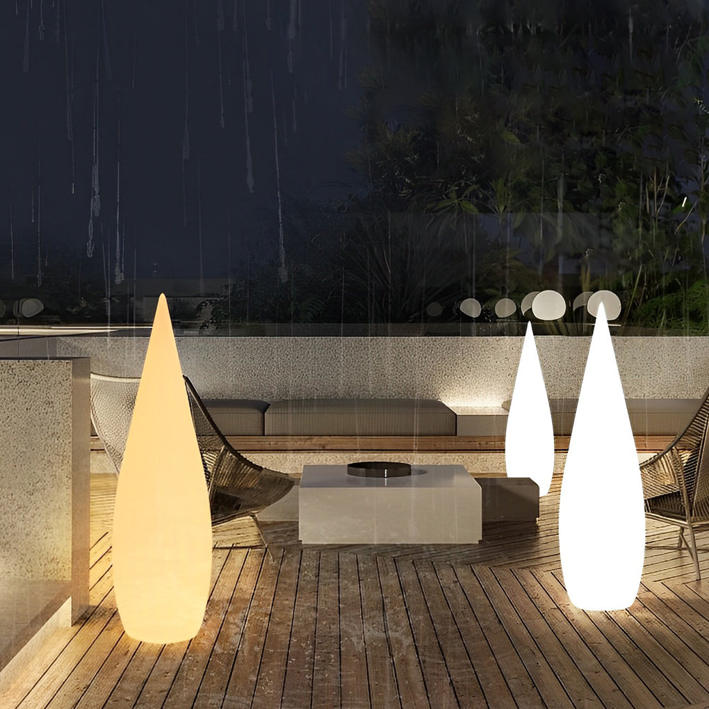 Three-Way Powered Water Drop LED Floor Lamp-Lighom