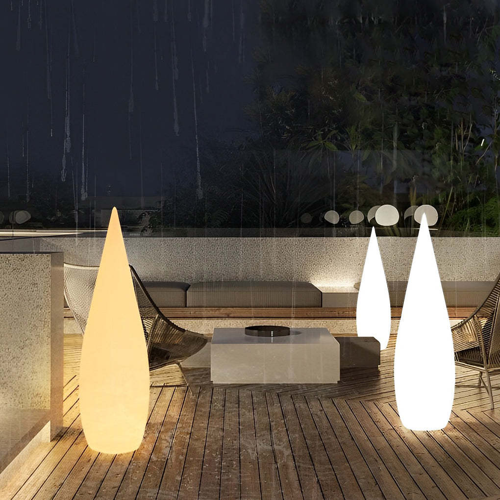 Three-Way Powered Water Drop LED Floor Lamp-Lighom